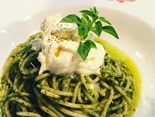 Banestes - 1109 - Spaghetti  Cia_Spaghetti ao Pesto com Creme de Burrata