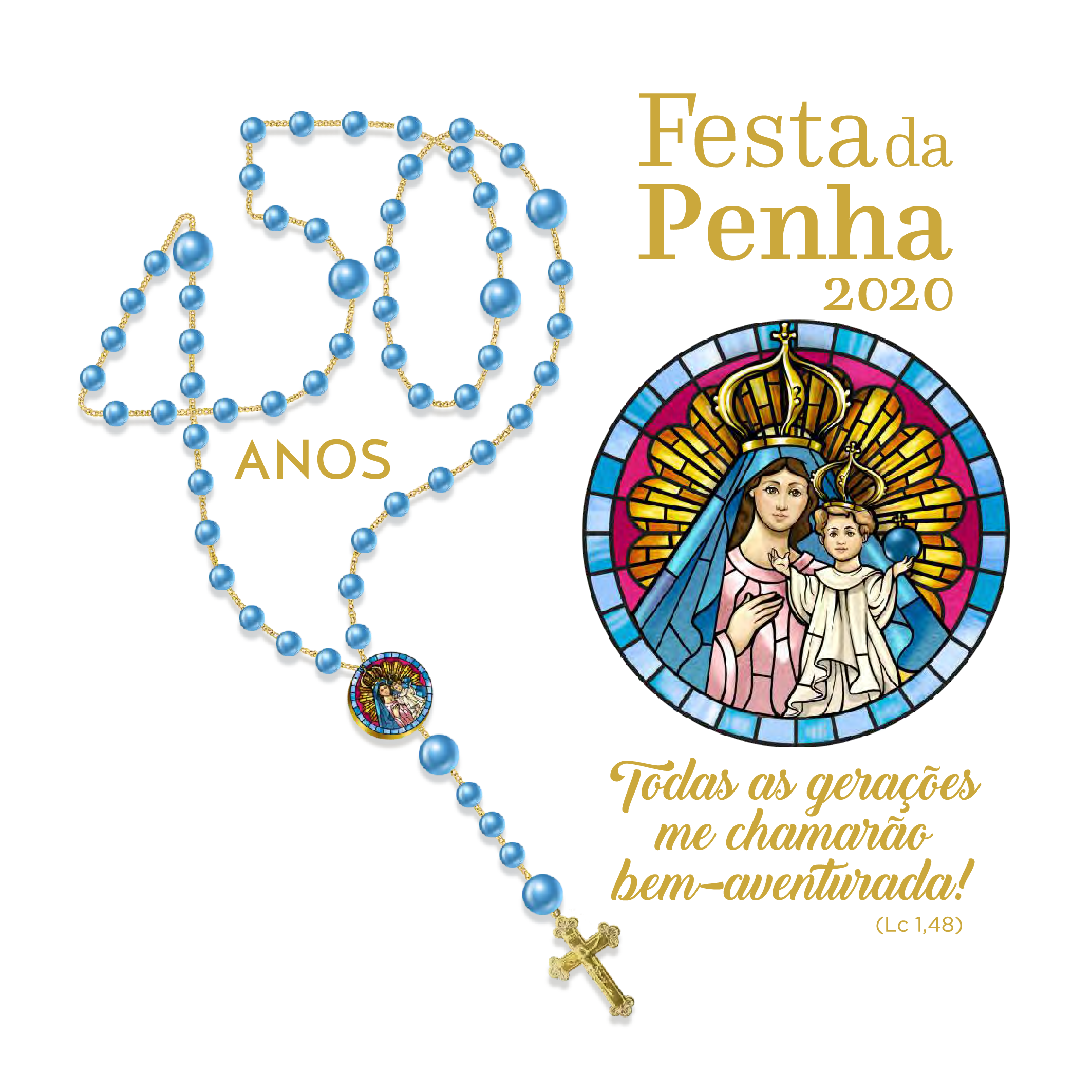 Logo festa da Penha