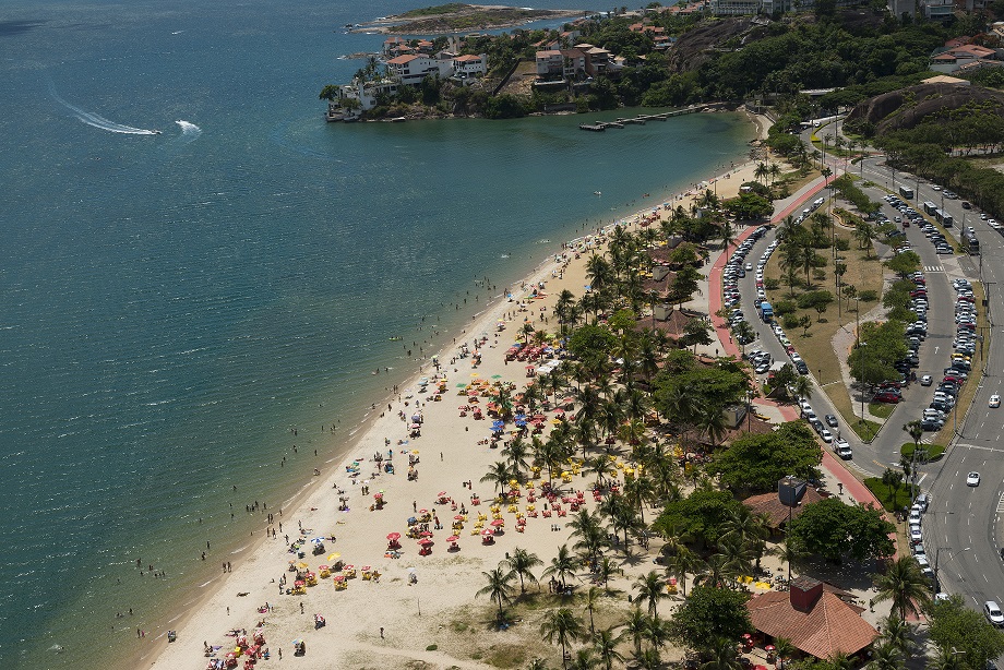 Vitória ES Praia do Canto Curva da Jurema jur0211  - Foto Sagrilo|||Fotógrafo:Sagrilo