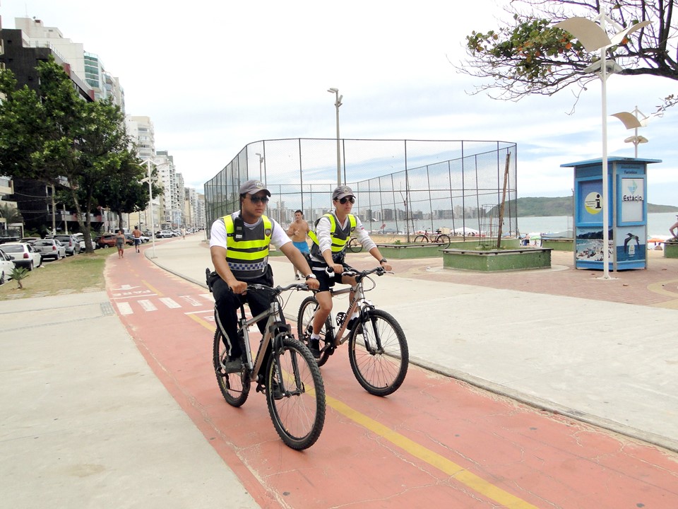 policiamento praia|||Fotógrafo:SESP/ES