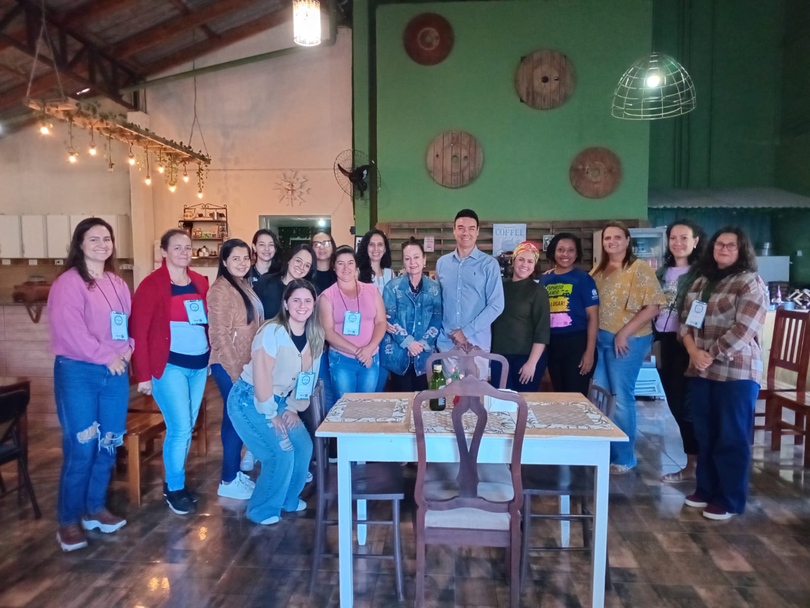 Curso de Café Colonial realizado em Dores do Rio Preto.