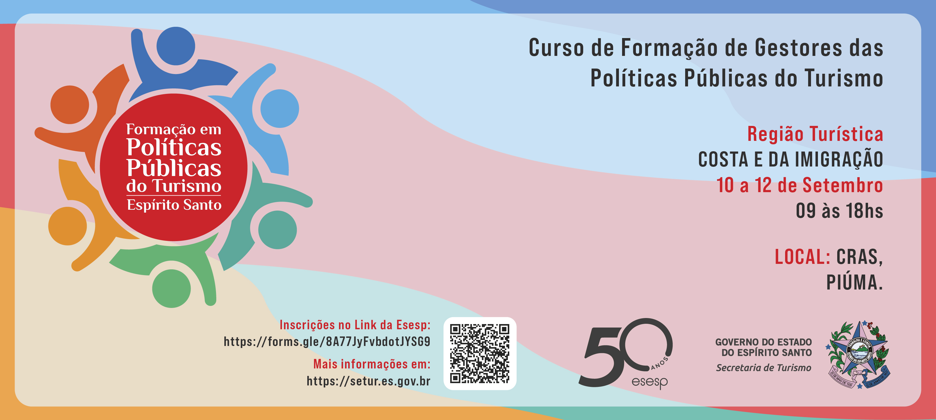 Formação de Gestores das Políticas Públicas dos Turistas em Piúma