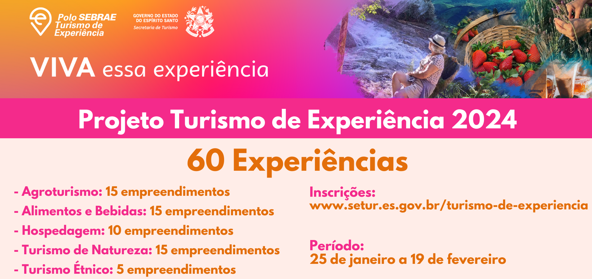 Projeto Turismo de Experiência