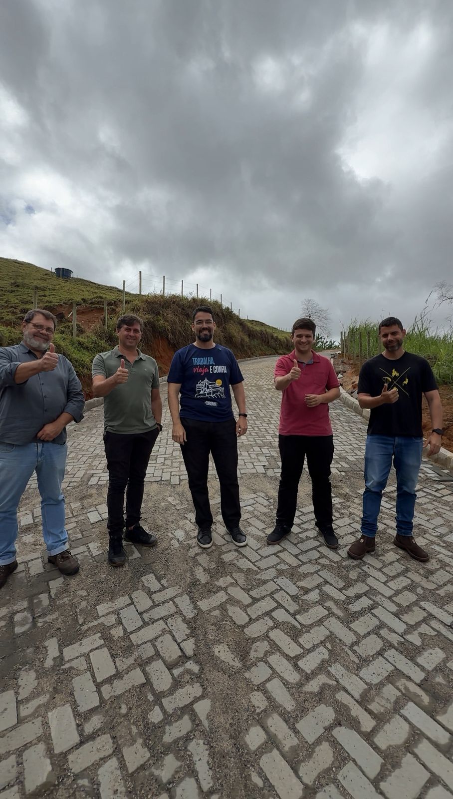 Visita técnica a Cachoeira Alta no município de Afonso Chaves|||Fotógrafo:Arthur Bertholini